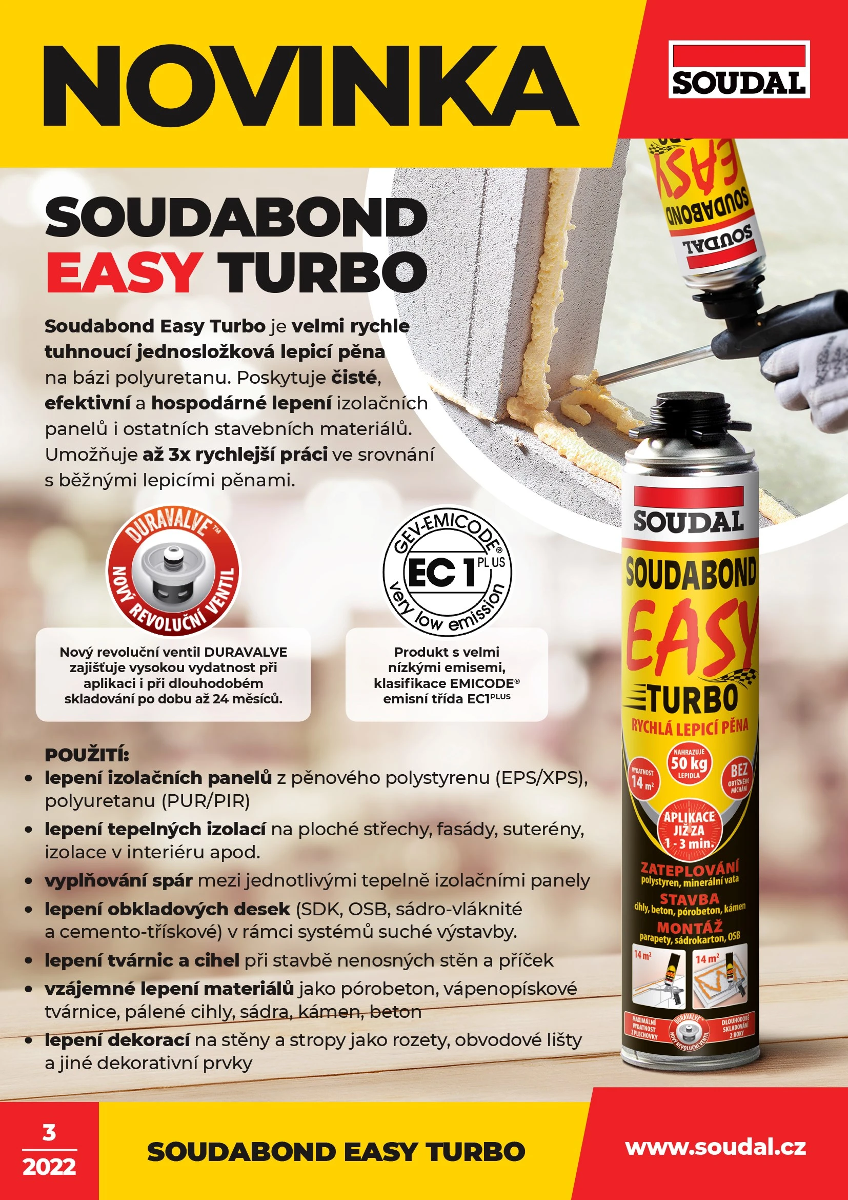 Novinka A4 Soudabond EASY Turbo WEB