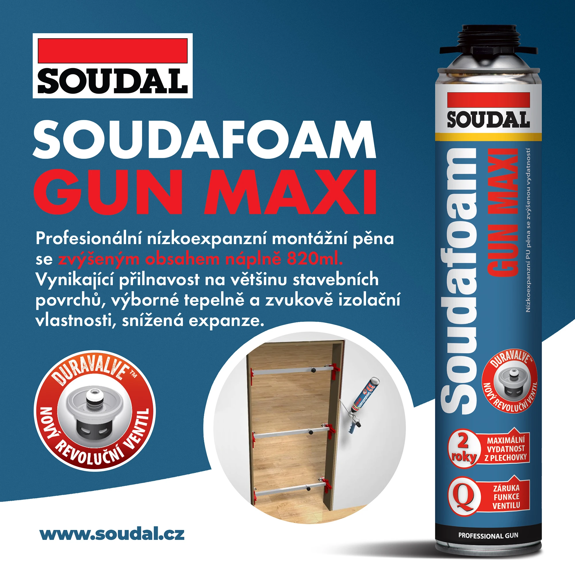 Novinka_FB_SOUDAFOAM_GUN_MAXI Novinky