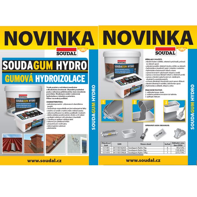 7164-n-sh Soudagum Hydro gumov&aacute; hydroizolace | SOUDAL