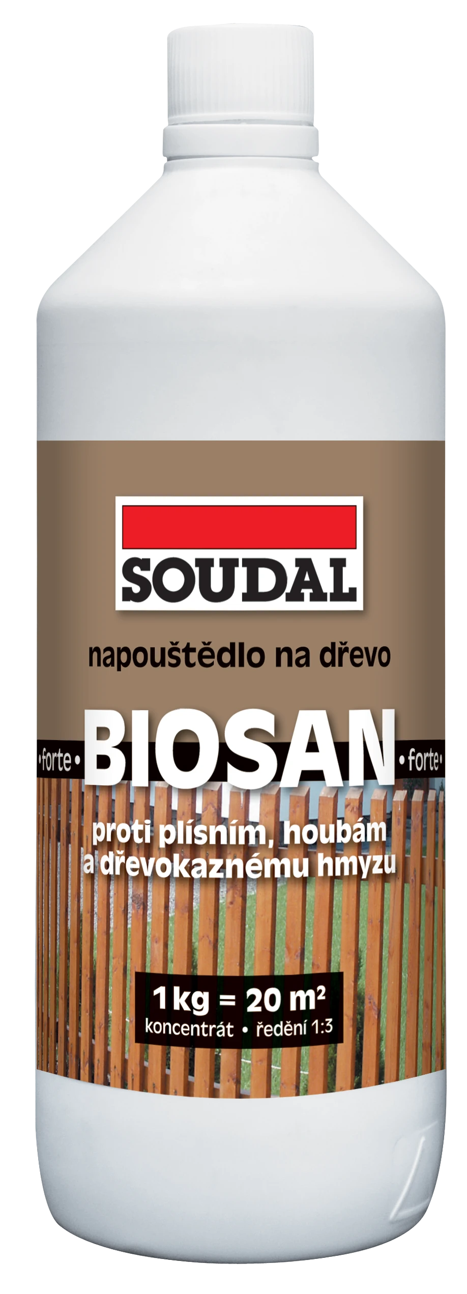 BIOSAN_FORTE_1KG_VIZ_1504 Luxusní ochrana dřeva od SOUDALU