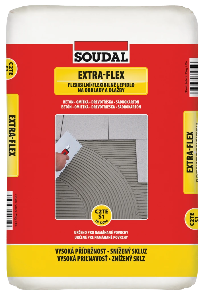 EXTRA_FLEX_25KG_VIZ_1504 EXTRA-FLEX C2TE-S1 Flexibiln&iacute; lepidlo | SOUDAL
