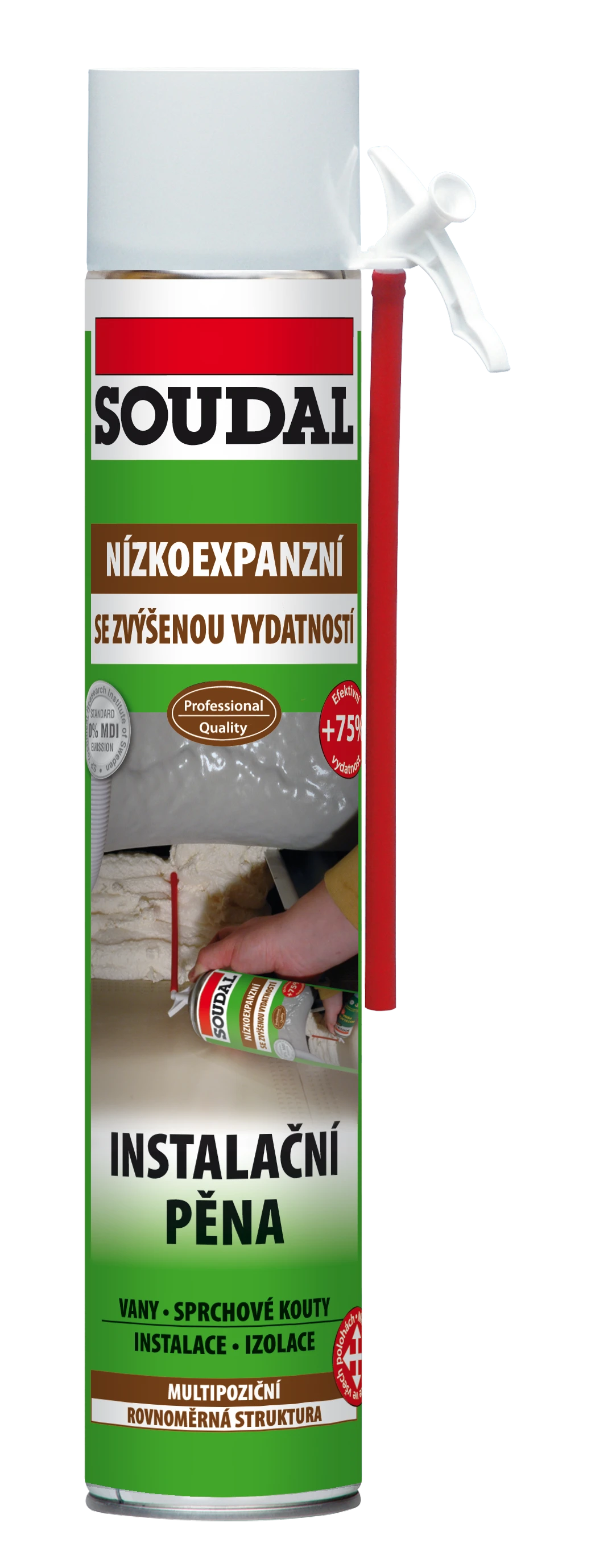 INSTALACNI_PENA_750ML_VIZ_1307 Mont&aacute;ž vnitřn&iacute;ch a venkovn&iacute;ch parapetů n&aacute;vod