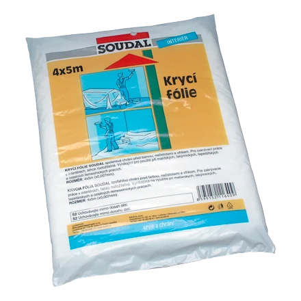 KRYCI_FOLIE_4X5_SOUDAL_1421301 Mal&iacute;řsk&aacute; barva PROFI | SOUDAL