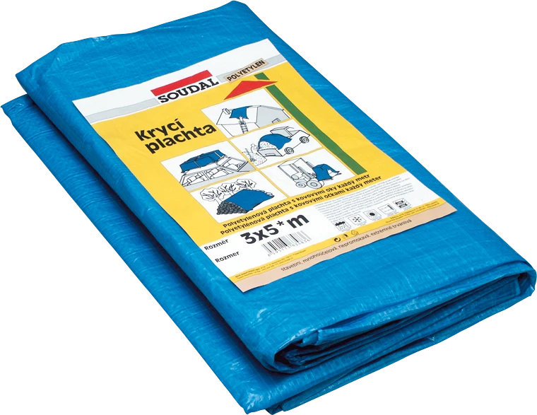 KRYCI_PLACHTA_VIZ Krycí plachta s oky | SOUDAL