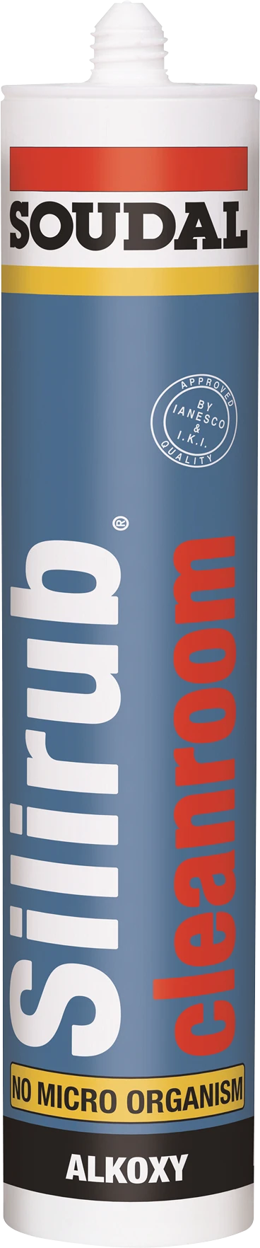 SILIRUB_CLEANROOM_310ML_VIZ_1503 Silirub Cleanroom | SOUDAL