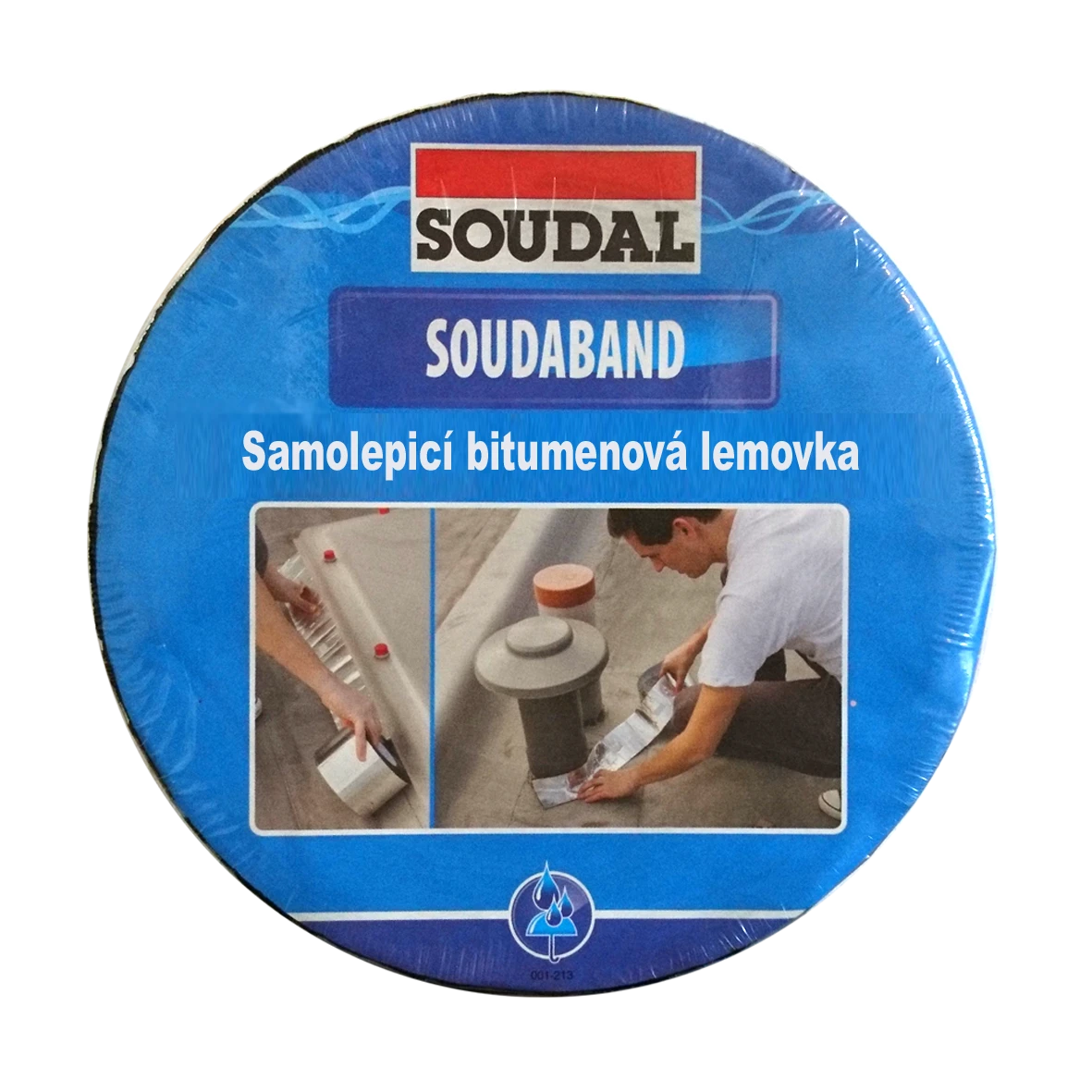 SOUDABAND_ALU_GRAPHIT_TERRACOTA_VIZ Samolepící fólie na střechu | SOUDAL