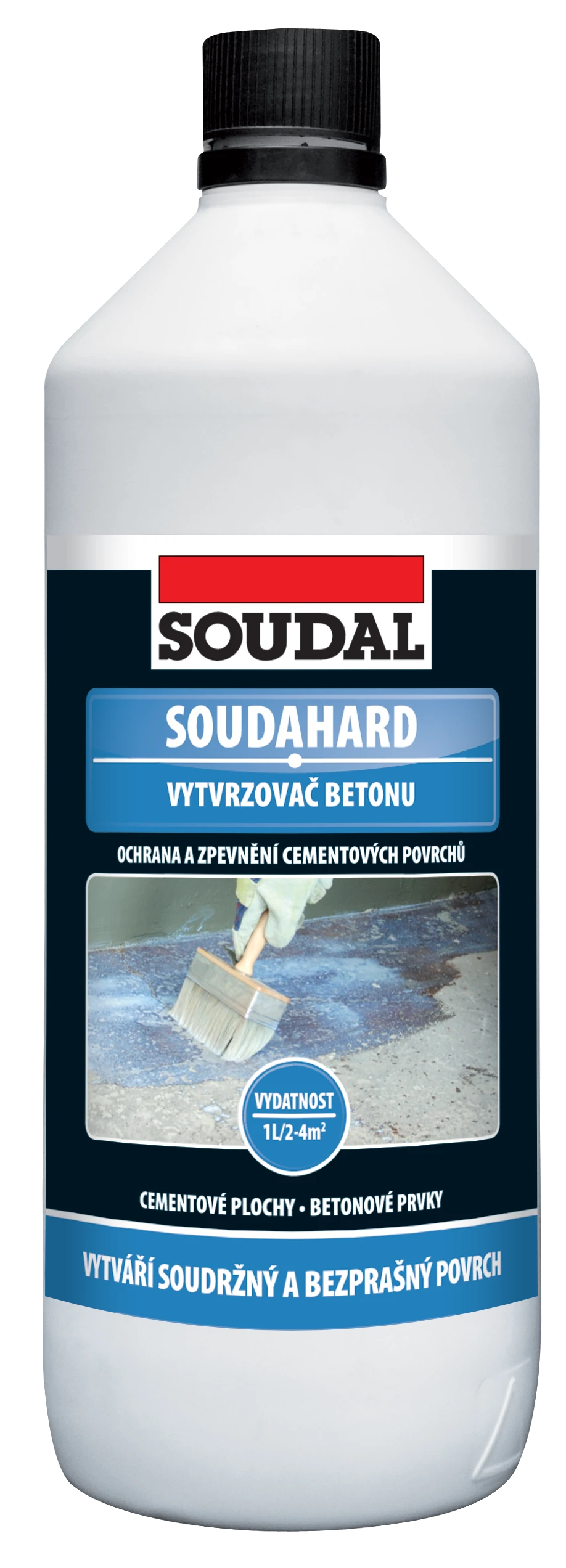 SOUDAHARD_1L_VIZ_1405 S&nbsp;chytrou stavebn&iacute; chemi&iacute; ani mr&aacute;z nevad&iacute;