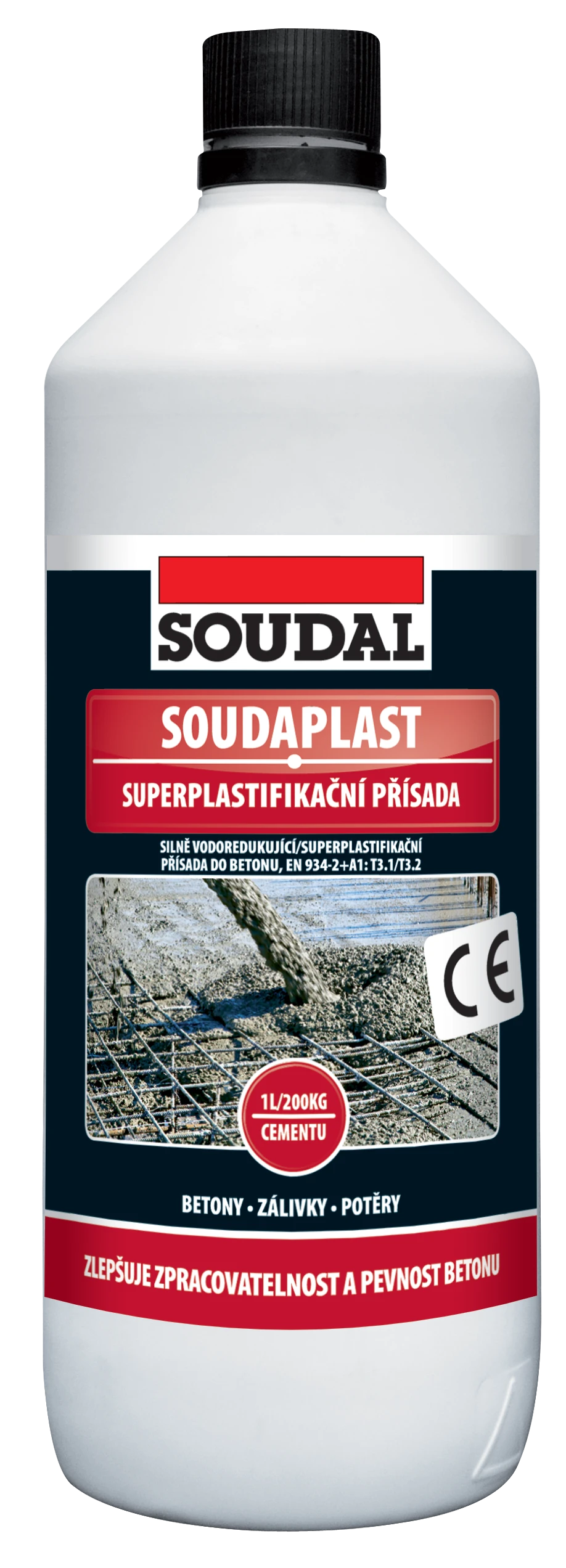 SOUDAPLAST_1L_VIZ_1405 SOUDAPLAST Superplastifikační přísada | SOUDAL