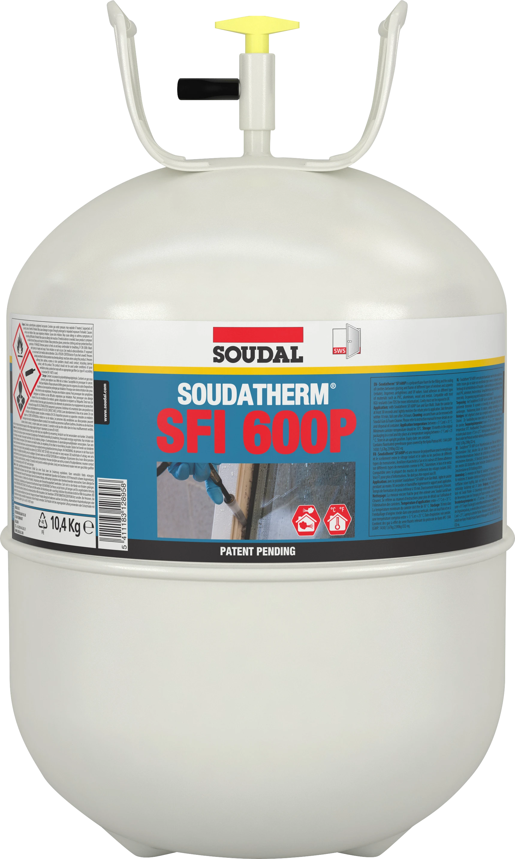 SOUDATHERM_SFI_600P_10,4KG_VIZ Soudatherm SFI 600P | SOUDAL