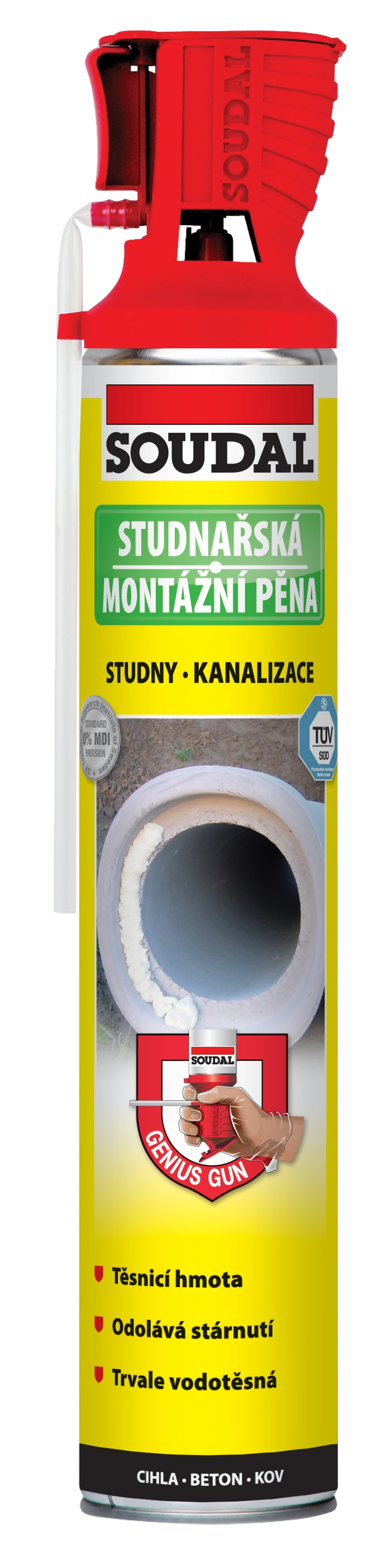 STUDNARSKA_MONTAZNI_PENA_GG_VIZ_1706 Studnařsk&aacute; mont&aacute;žn&iacute; pěna GENIUS GUN   | SOUDAL